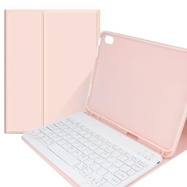 Etui z klawiaturą do iPad 11 / 10 gen. 2025 / 2022, Tech Protect SC Pen + Keyboard, różowe