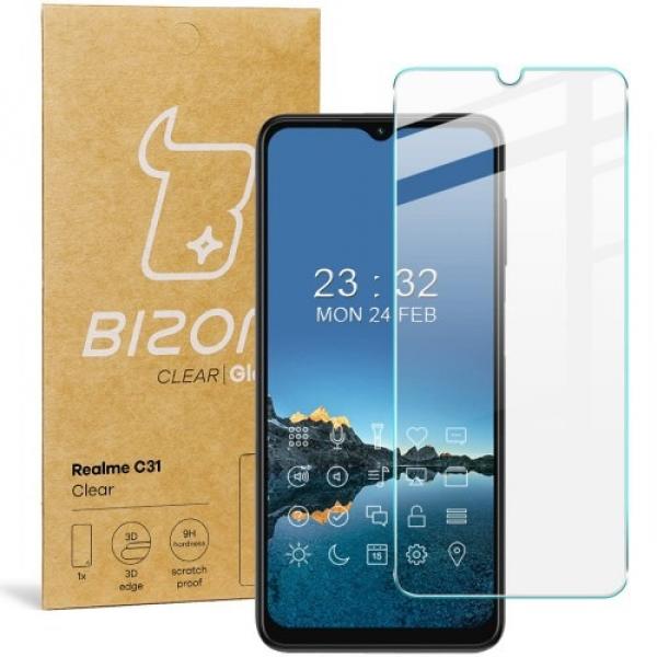 Szkło hartowane Bizon Glass Clear do Realme C31