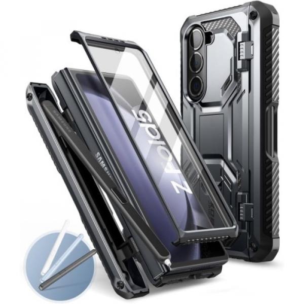 Etui pancerne Supcase i-Blason Armorbox Pen SP do Galaxy Z Fold5, czarne