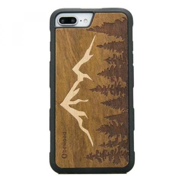 Drewniane etui do iPhone 8 Plus / 7 Plus / 6S Plus / 6 Plus, Bewood Góry Imbuia