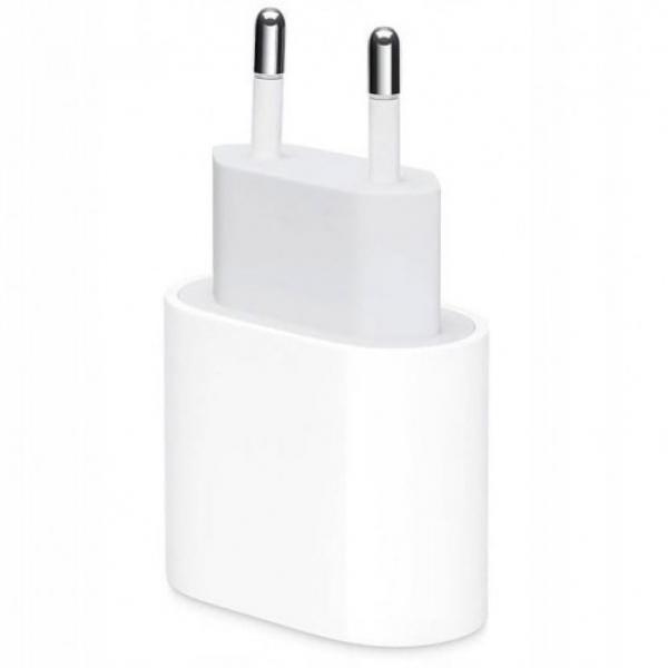 Ładowarka sieciowa Apple USB-C Power Adapter MHJE3ZM/A, 20W, biała