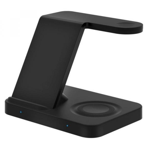 Ładowarka indukcyjna Tech-Protect, A11 3w1 Wireless Charger, Qi, 15W, czarna