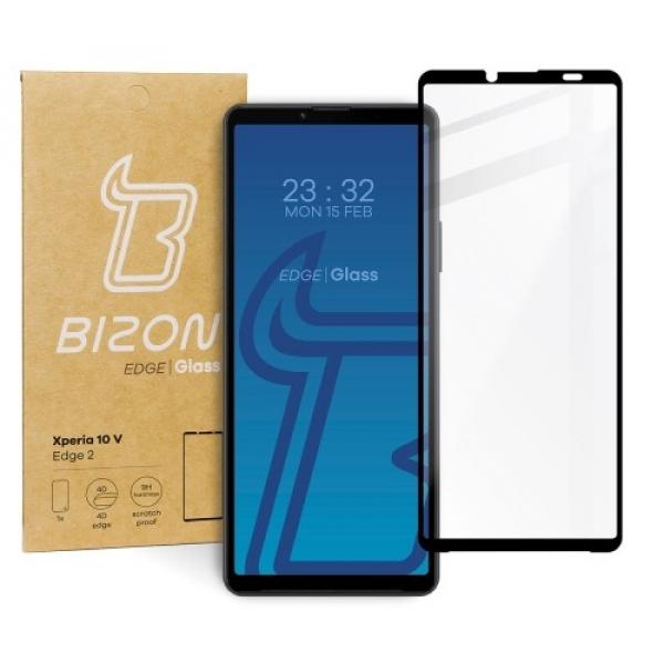 Szkło hartowane Bizon Glass Edge 2 do Xperia 10 V, czarne