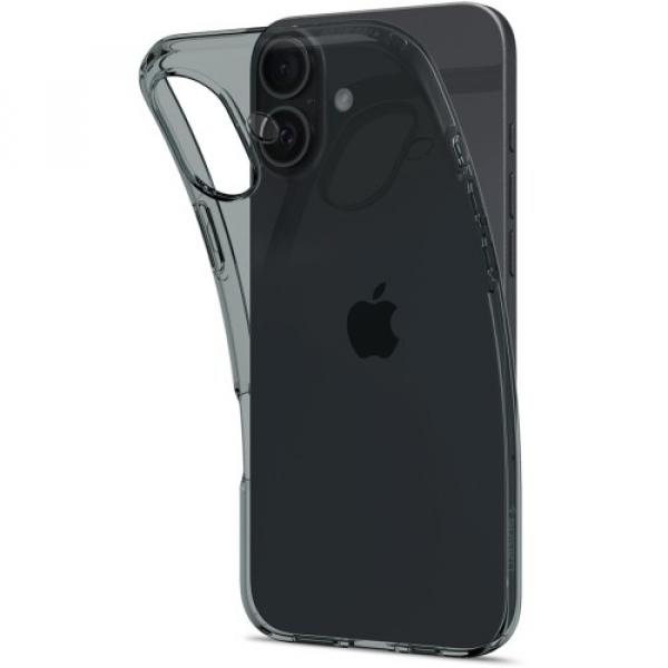 Etui Spigen Crystal Flex do iPhone 16, przydymione