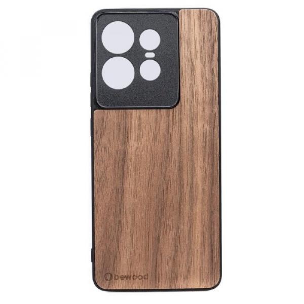 Drewniane etui Bewood Orzech Amerykański do Motorola Edge 50 Pro