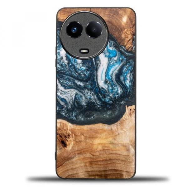 Drewniane etui Bewood Unique Planets - Ziemia do Realme 11 5G