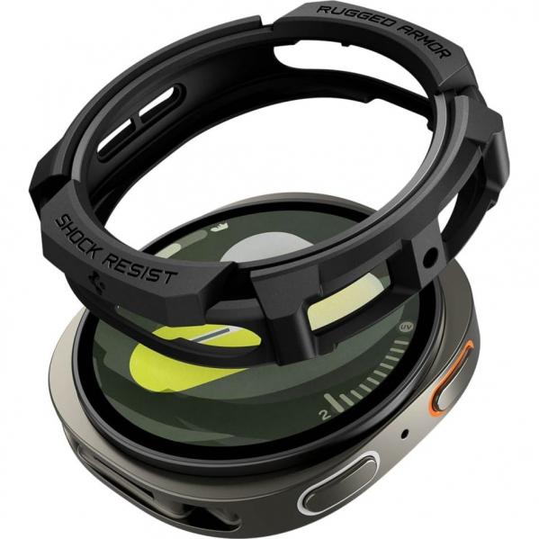 Etui Spigen Rugged Armor do Galaxy Watch 8 40 mm, czarne