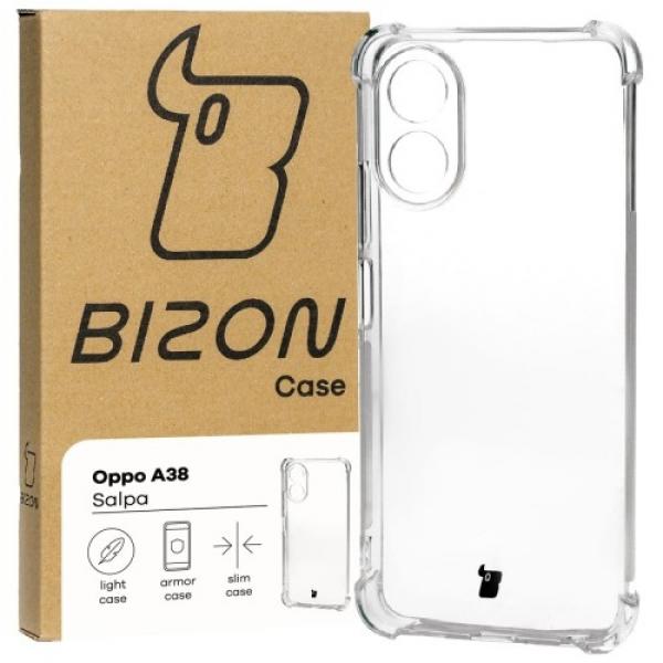 Elastyczne etui Bizon Case Salpa do Oppo A38 4G, przezroczyste