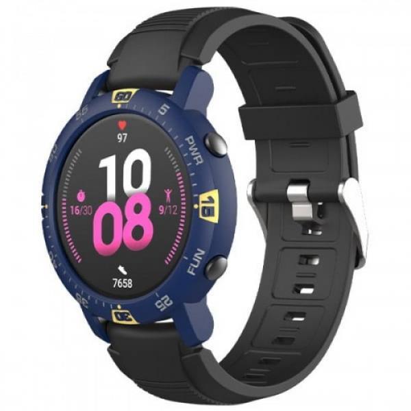 Etui Sikai Case Huawei Watch GT2 42mm, granatowo-szaro-złote