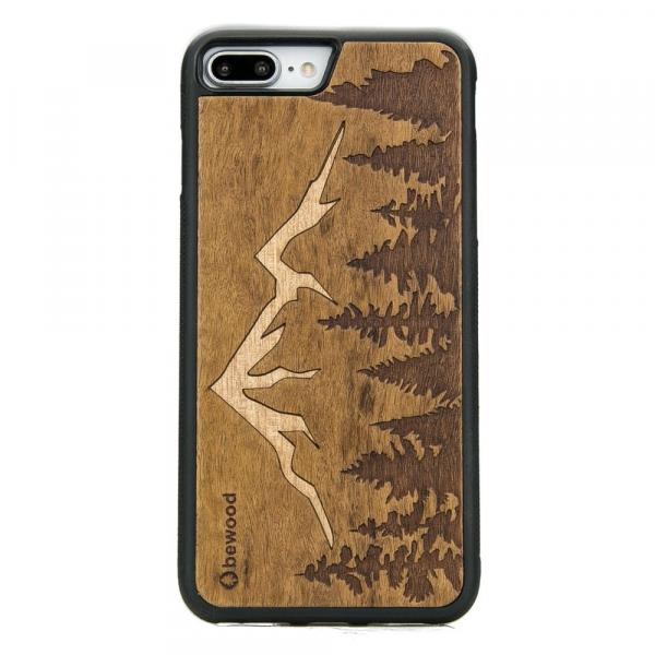 Drewniane etui do iPhone 8 Plus / 7 Plus, Bewood Góry Imbuia