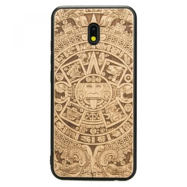 Drewniane etui Bewood do Xiaomi Redmi 8A KALENDARZ AZTECKI ANIEGRE