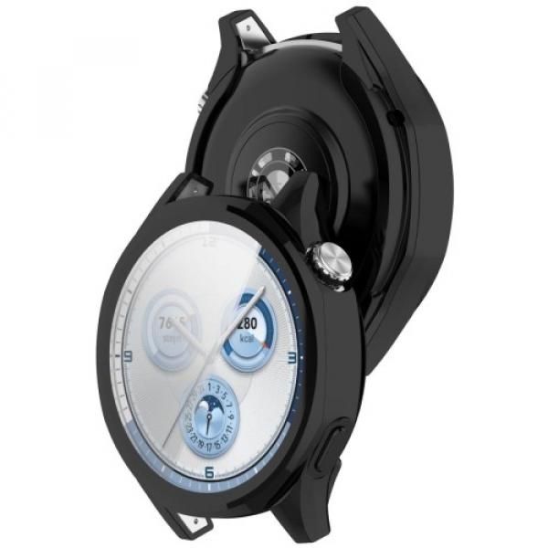 Etui z osłoną ekranu Bizon Case Watch Felipe do Huawei Watch GT 5 46 mm, czarne