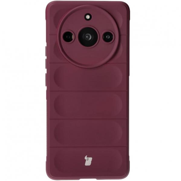 Pancerne etui Bizon Case Tur do Realme 11 Pro / 11 Pro+, burgundowe