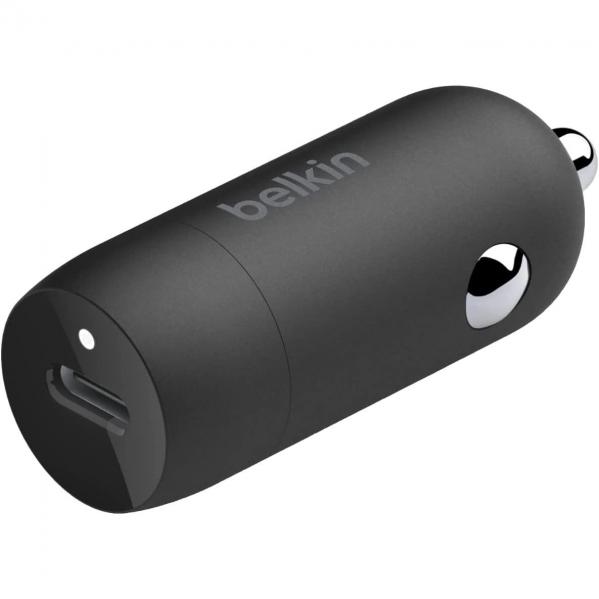 OUTLET: Ładowarka samochodowa Belkin Boost Car PD3.0 PPS 3A USB-C 30W, czarna