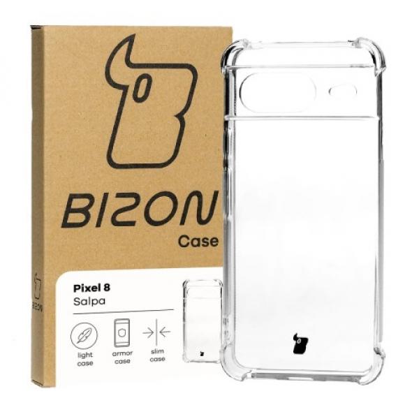 Elastyczne etui Bizon Case Salpa do Google Pixel 8, przezroczyste