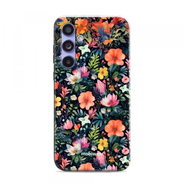 Etui ochronne do Galaxy A54 5G, Mobiwear Elite Pro, kolorowo-kwieciste