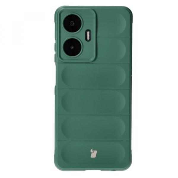 Pancerne etui Bizon Case Tur do Realme C55, ciemnozielone