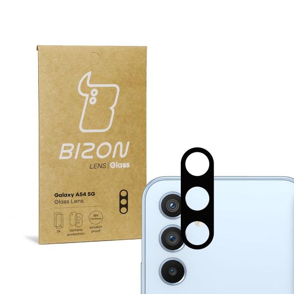 Szkło na aparat Bizon Glass Silk Lens do Galaxy A54 5G, 2 sztuki