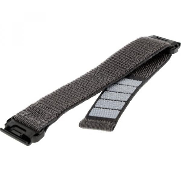 Nylonowy pasek Fixed Nylon Sporty Strap, QuickFit 26mm do Garmin Fenix 8 (51 mm) / 7X Pro / 7X / 6X Pro, szary