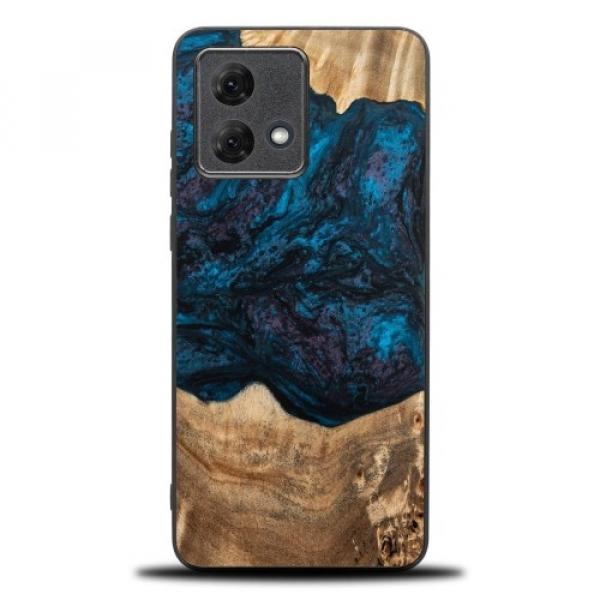 Drewniane etui do Motorola Moto G84 5G, Bewood Unique Planets Neptun