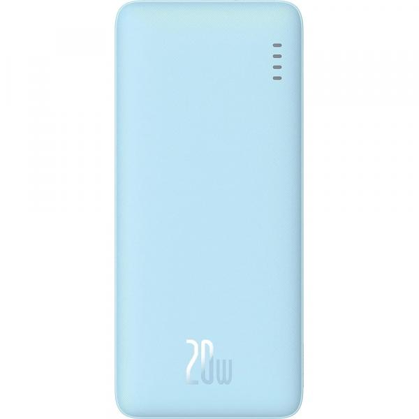 Powerbank Baseus Airpow 10000mAh 20W PD, jasnoniebieski