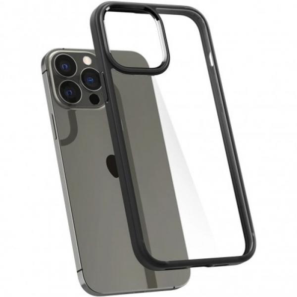 Etui Spigen Ultra Hybrid do iPhone 14 Pro Max, przezroczysto-czarne