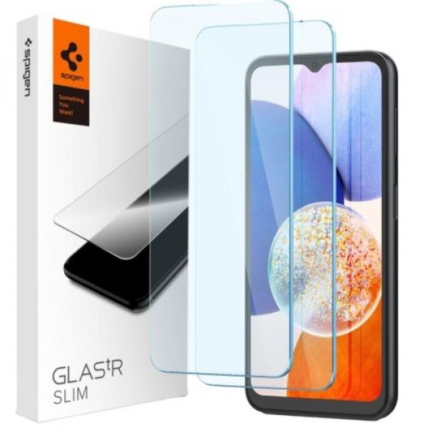 Szkło do etui Spigen Glas.tr Slim 2-Pack do Galaxy A15 4G / 5G / A25 5G