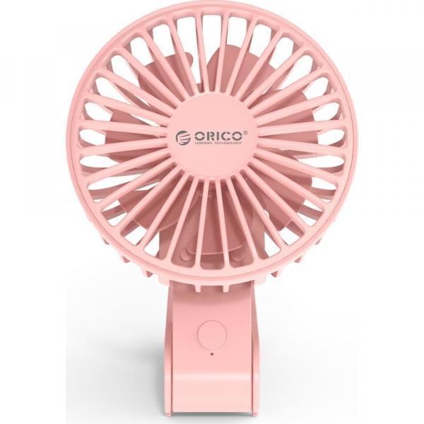 Wiatrak składany, wentylator, wiatraczek Orico Foldable Fan GXZ-F833 2000mAh, różowy