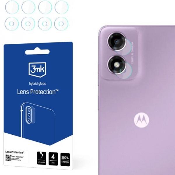 Osłona na aparat 3mk Lens Protection do Motorola Moto E14, 4 zestawy