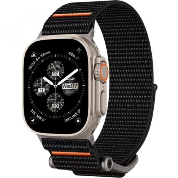 Pasek Spigen DuraPro Flex Ultra Band do Apple Watch 49/46/45/44 mm, czarny