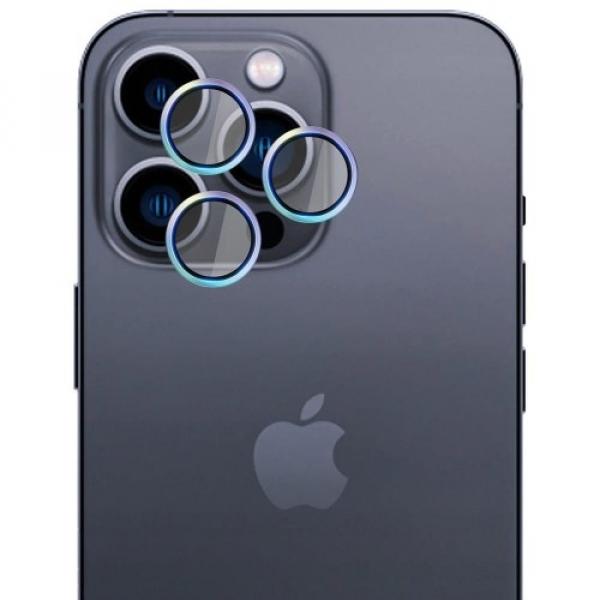 Osłony na aparat 3mk HARDY Lens Protection Pro 1 zestaw dla iPhone 16 Pro / 16 Pro Max, kolorowe