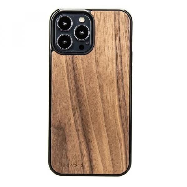 Drewniane etui do iPhone 13 Pro Max, Bewood Orzech Amerykański