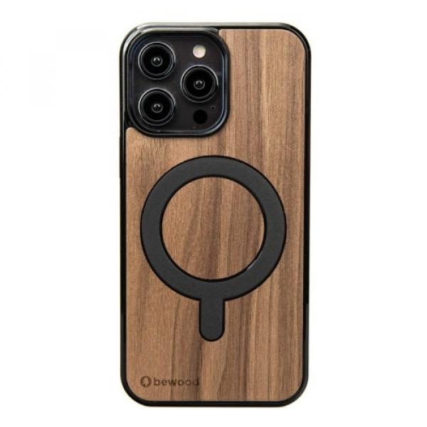 Drewniane etui do iPhone 15 Pro Max, Bewood Orzech Amerykański