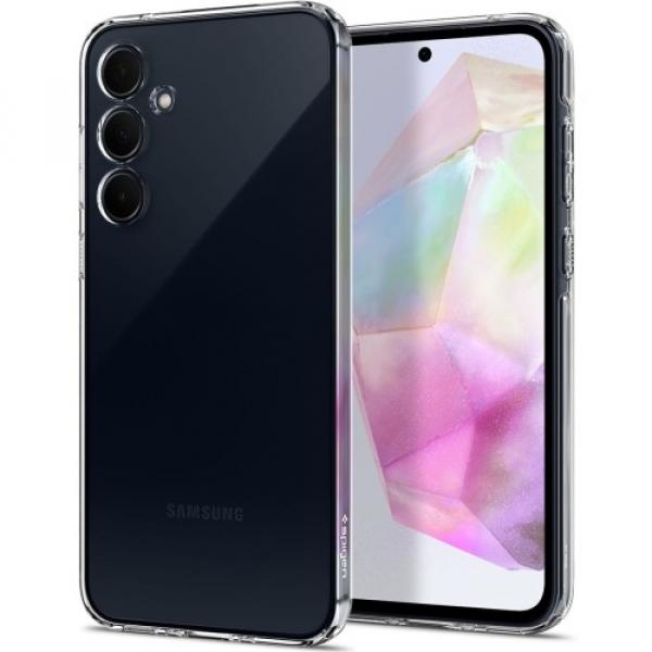 Etui Spigen Crystal Flex do Galaxy A35 5G, przezroczyste