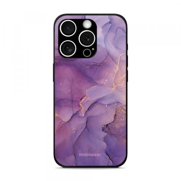 Etui ochronne do iPhone 15 Pro Max, Mobiwear Glossy Case, fioletowe