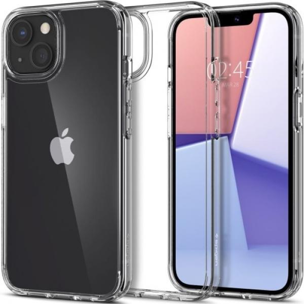 Etui Spigen Crystal Hybrid iPhone 13 Mini, przezroczyste