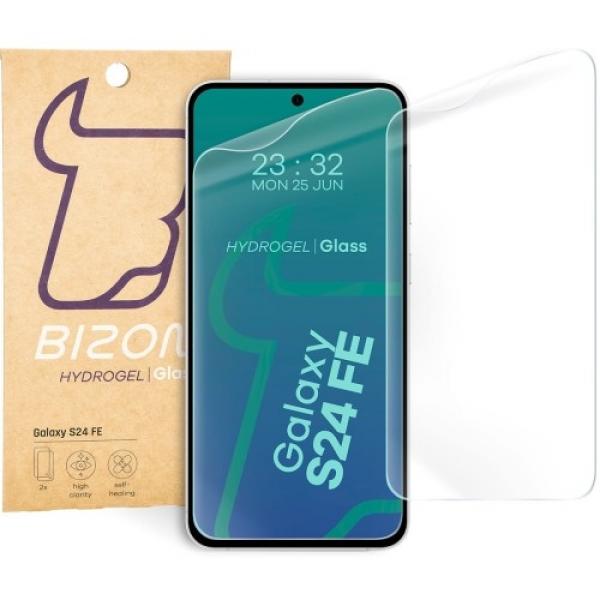 Folia hydrożelowa na ekran Bizon Glass Hydrogel Front do Galaxy S24 FE, 2 sztuki