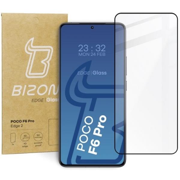 Szkło hartowane Bizon Glass Edge 2 do Xiaomi Poco F6 Pro