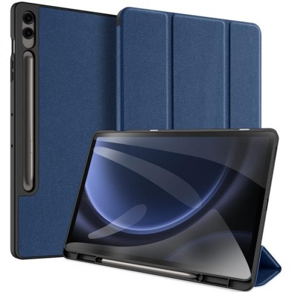 Etui Dux Ducis Domo do Galaxy Tab S9 FE Plus, niebieskie