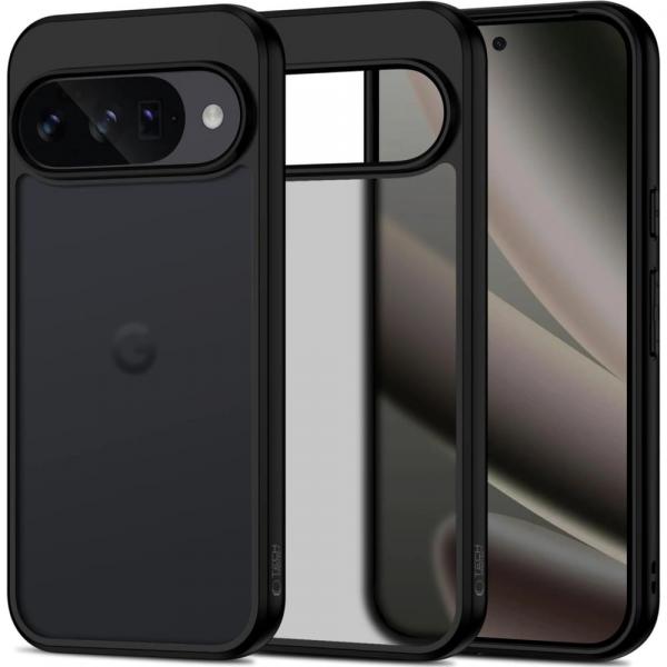 Etui Tech-Protect MagMat do Google Pixel 10 / 10 Pro, przydymiono-czarne