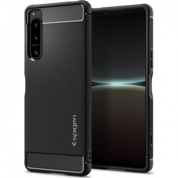 Etui Spigen Rugged Armor do Xperia 5 IV, czarne