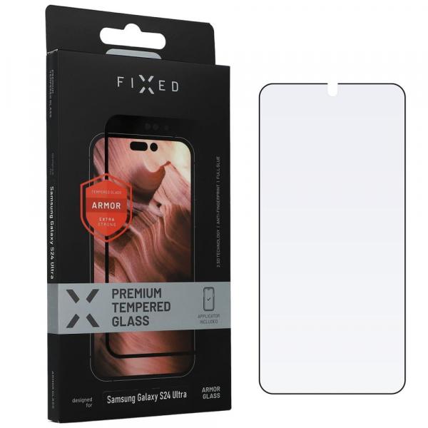 OUTLET: Szkło hartowane Fixed Armor Full Cover 2.5D Tempered Glass do Galaxy S24