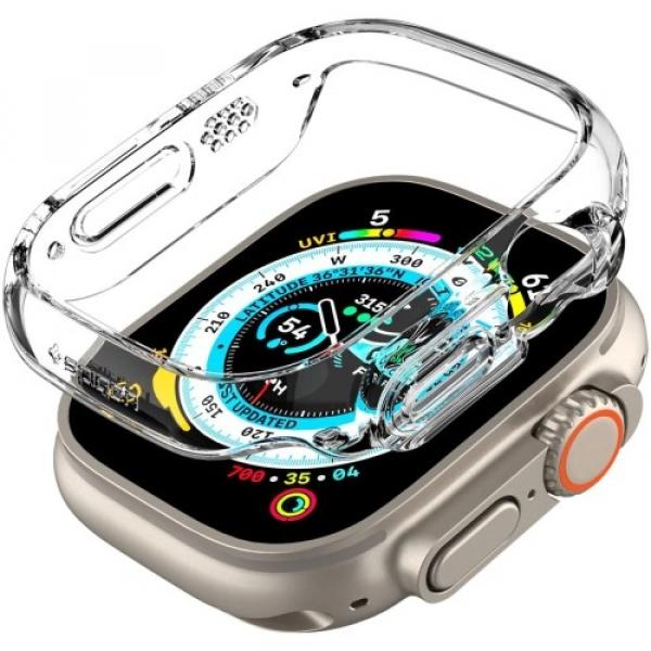 Etui Spigen Thin Fit do Apple Watch Ultra 2/1 49 mm, przezroczyste