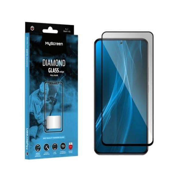 OUTLET: Szkło MyScreen Diamond Glass Edge Full Glue Mi 10 Lite, czarna ramka
