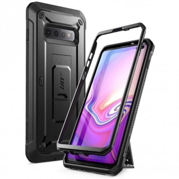 Etui pancerne Supcase UB Pro Galaxy S10 Plus, czarne