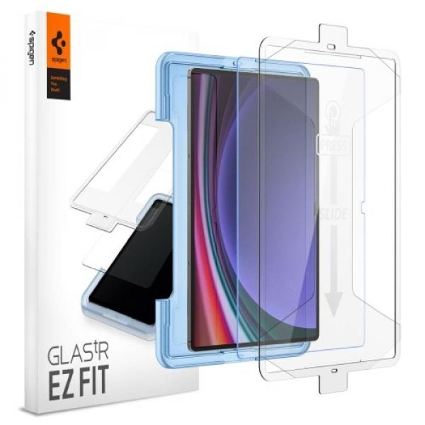 Szkło do etui + Aplikator Spigen Glas.tr EZ Fit 1-Pack do Galaxy Tab S10 Ultra / S9 Ultra 14.6