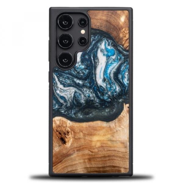 Drewniane etui do Galaxy S24 Ultra, Bewood Unique Planets Ziemia