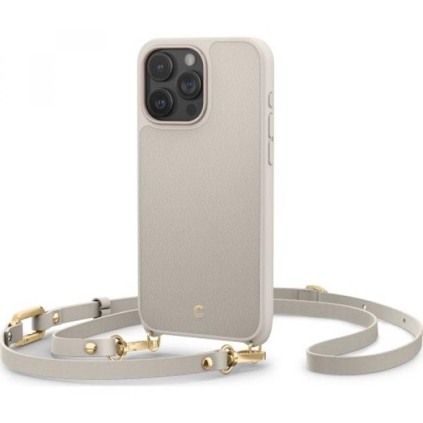 Etui Spigen Cyrill Classic Charm Mag MagSafe do iPhone 15 Pro Max, beżowe