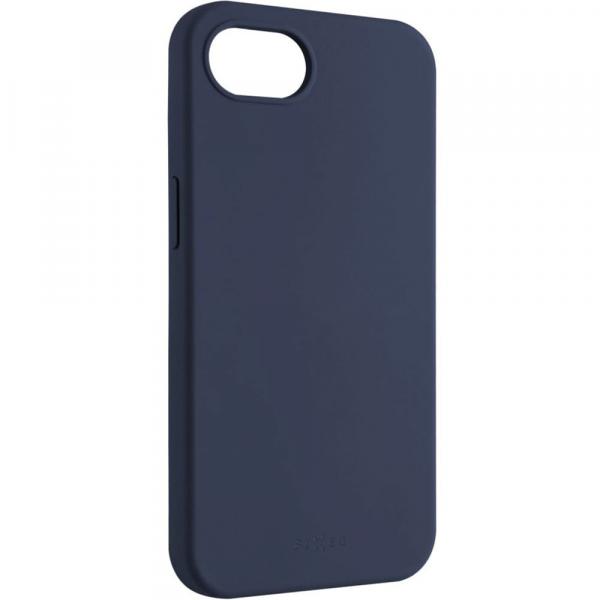 Etui Fixed MagFlow z MagSafe do iPhone 16e, granatowe