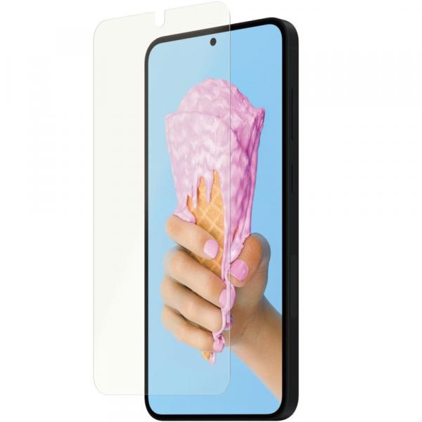 Szkło hartowane z filtrem niebieskiego światła, termoprzewodzące PanzerGlass All-In-One Ultra-Wide-Fit do Galaxy S25 Plus, przezroczyste